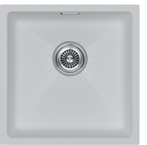 Кухонная мойка Paulmark LUMI 45UNI LU45-WH 46х46 цвет белый